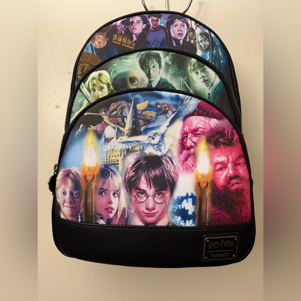 Loungefly Harry Potter Character Collage Backpack